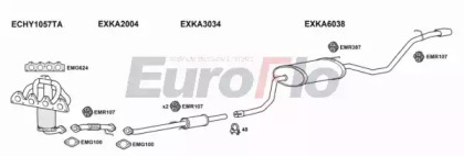 Система выпуска ОГ EuroFlo KACEE16 1001A